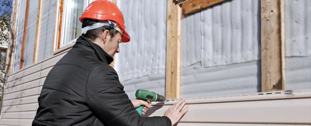 Commercial siding project